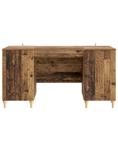 Scrivania Legno antico 142,5 x 50 x 75 cm Legno ingegnerizzato
