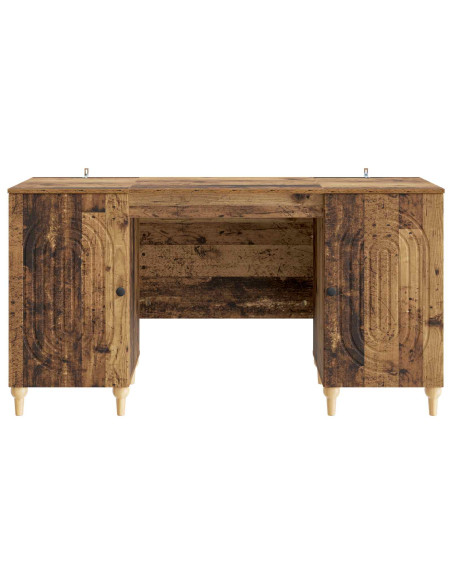 Scrivania Legno antico 142,5 x 50 x 75 cm Legno ingegnerizzato