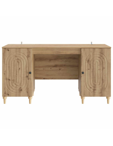 Scrivania con lo scaffale Rovere Artigianale 142,5 x 50 x 75 cm