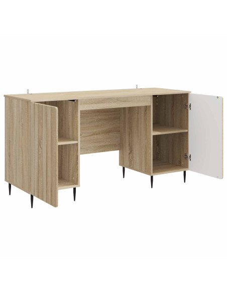 Scrivania Rovere Sonoma 142,5 x 50 x 75 cm Legno ingegnerizzato