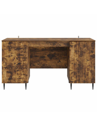 Scrivania Rovere Fumo 142,5 x 50 x 75 cm Legno ingegnerizzato