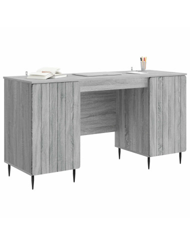 Scrivania Grigio Sonoma 142,5 x 50 x 75 cm Legno ingegnerizzato