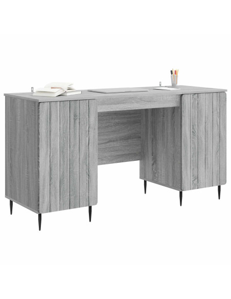 Scrivania Grigio Sonoma 142,5 x 50 x 75 cm Legno ingegnerizzato