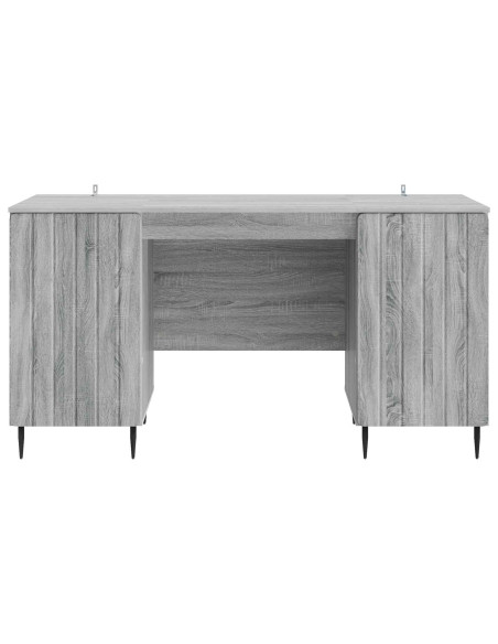 Scrivania Grigio Sonoma 142,5 x 50 x 75 cm Legno ingegnerizzato