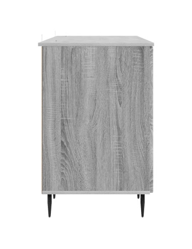 Scrivania Grigio Sonoma 142,5 x 50 x 75 cm Legno ingegnerizzato