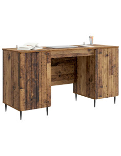 Scrivania Legno antico 142,5 x 50 x 75 cm Legno ingegnerizzato 2