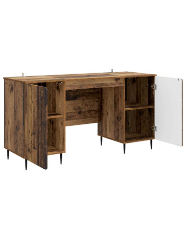 Scrivania Legno antico 142,5 x 50 x 75 cm Legno ingegnerizzato