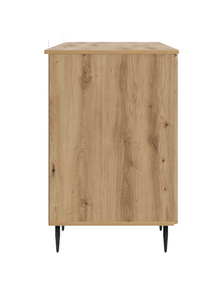 Scrivania con lo scaffale Rovere Artigianale 142,5 x 50 x 75 cm