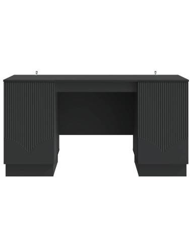 Scrivania Nero 142,5 x 50 x 75 cm Legno ingegnerizzato