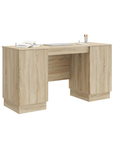 Scrivania Rovere Sonoma 142,5 x 50 x 75 cm Legno ingegnerizzato