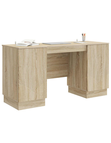 Scrivania Rovere Sonoma 142,5 x 50 x 75 cm Legno ingegnerizzato