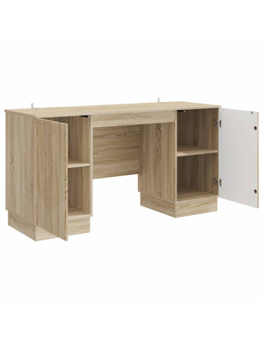 Scrivania Rovere Sonoma 142,5 x 50 x 75 cm Legno ingegnerizzato