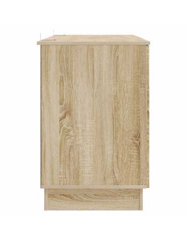 Scrivania Rovere Sonoma 142,5 x 50 x 75 cm Legno ingegnerizzato