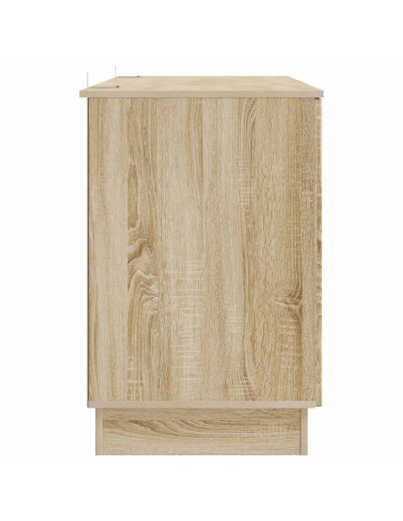 Scrivania Rovere Sonoma 142,5 x 50 x 75 cm Legno ingegnerizzato