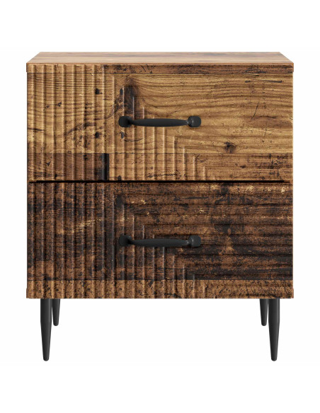 Armadio da Notte con cassetto Legno antico 43 x 34,5 x 47,5 cm