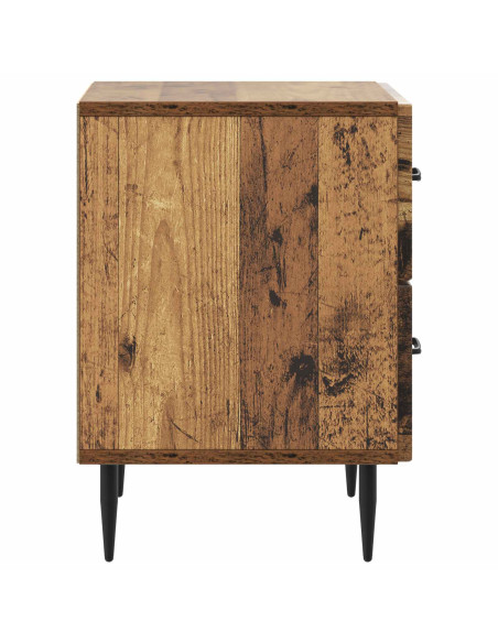 Armadio da Notte con cassetto Legno antico 43 x 34,5 x 47,5 cm