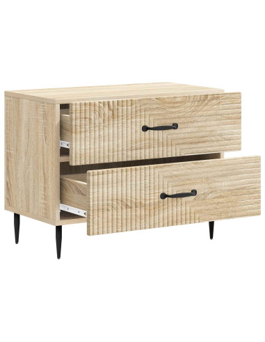 Armadio da Notte con cassetto Rovere Sonoma 62 x 34,5 x 47,5 cm
