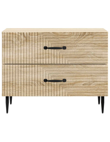 Armadio da Notte con cassetto Rovere Sonoma 62 x 34,5 x 47,5 cm
