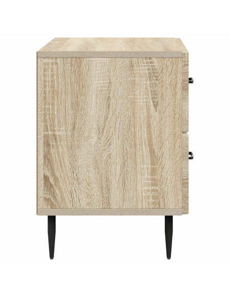 Armadio da Notte con cassetto Rovere Sonoma 62 x 34,5 x 47,5 cm