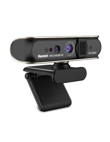 WEBCAM USB MIC 1080P PRIV.COVER+HE
