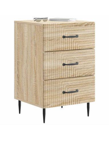 Armadio da Notte con cassetto Rovere Sonoma 43 x 41 x 66,5 cm