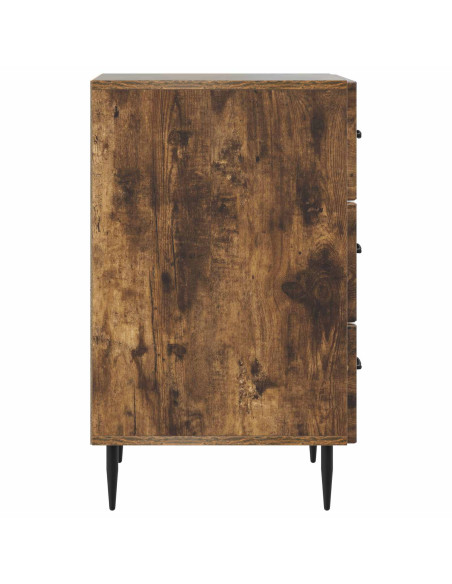 Armadio da Notte con cassetto Rovere Fumo 43 x 41 x 66,5 cm