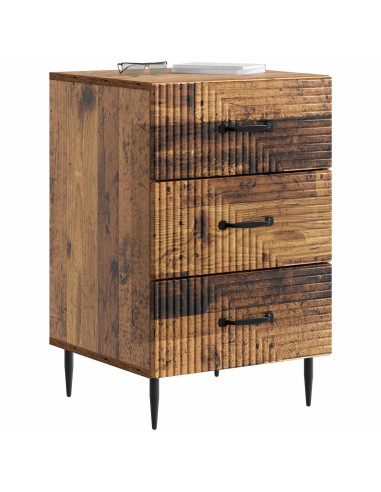 Armadio da Notte con cassetto Legno antico 43 x 41 x 66,5 cm