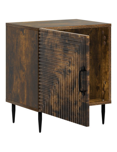 Armadio da Notte Rovere Fumo 43 x 34,5 x 50 cm