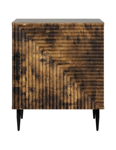 Armadio da Notte Rovere Fumo 43 x 34,5 x 50 cm