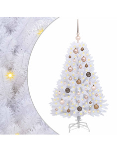 Albero di Natale artificiale Bianco 68 x 68 x 120 cm 2