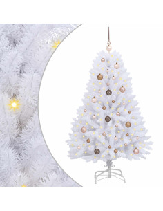 Albero di Natale artificiale Bianco 80 x 80 x 150 cm 2