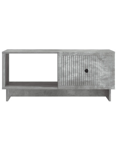Tavolino da salotto Grigio Cemento 90 x 50 x 40 cm