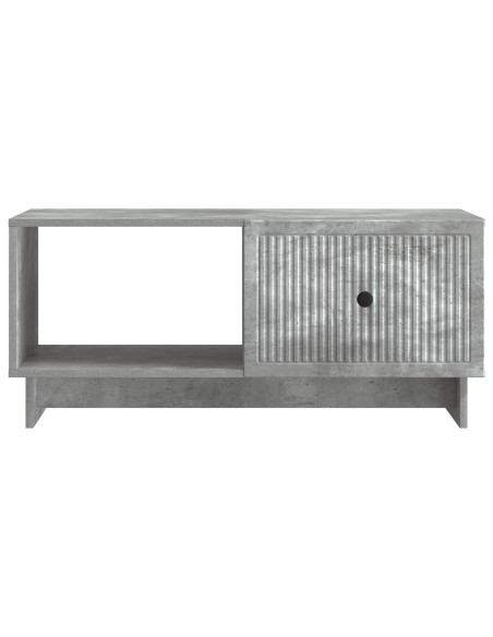 Tavolino da salotto Grigio Cemento 90 x 50 x 40 cm