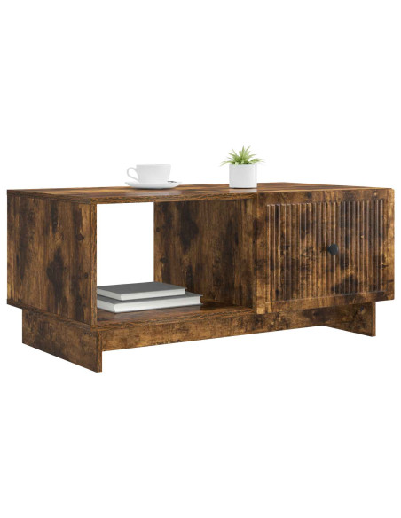 Tavolino da salotto Rovere Fumo 90 x 50 x 40 cm