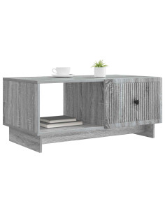 Tavolino da salotto Grigio Sonoma 90 x 50 x 40 cm 2