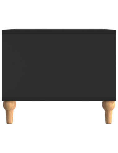 Tavolino da salotto Nero 90 x 50 x 40 cm Legno ingegnerizzato