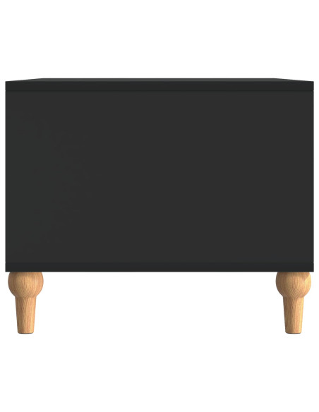 Tavolino da salotto Nero 90 x 50 x 40 cm Legno ingegnerizzato