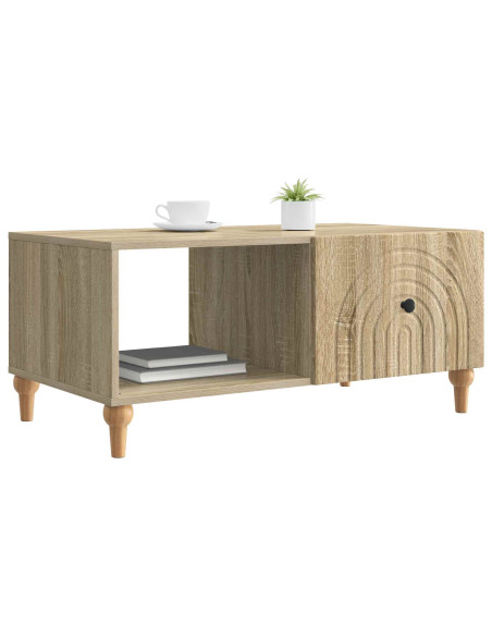 Tavolino da salotto Rovere Sonoma 90 x 50 x 40 cm