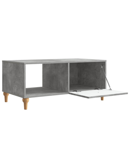 Tavolino da salotto Grigio Cemento 90 x 50 x 40 cm