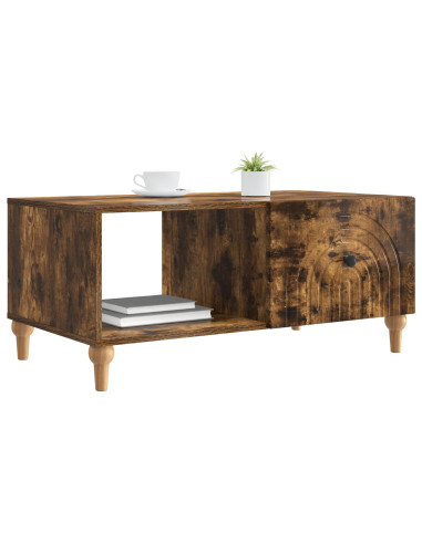 Tavolino da salotto Rovere Fumo 90 x 50 x 40 cm