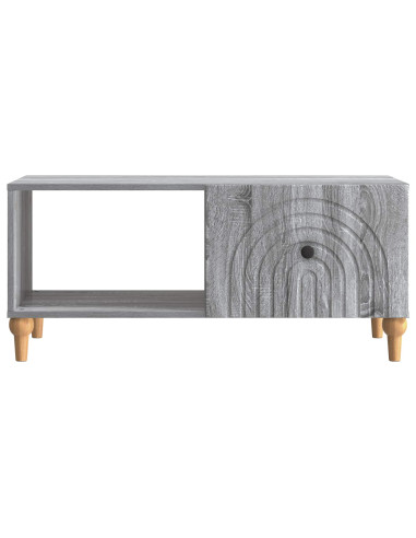 Tavolino da salotto Grigio Sonoma 90 x 50 x 40 cm