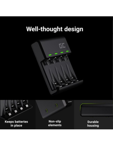 GC VITALCHARGER FOR AA AND AAA