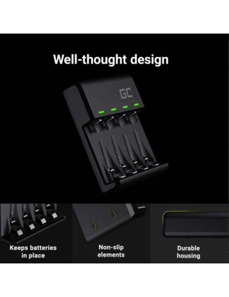 GC VITALCHARGER FOR AA AND AAA