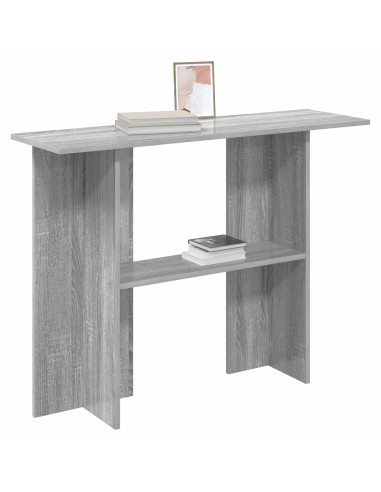Tavolo consolle Grigio Sonoma 100 x 30 x 75 cm