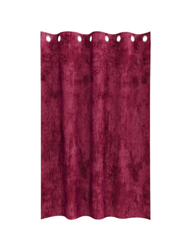 Tende in Velluto 2 pcs Rosso Vino 175 x 140 cm Velluto