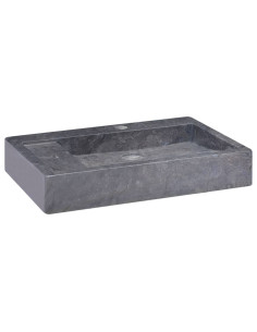 Lavandino Nero 58x39x10 cm in Marmo 2