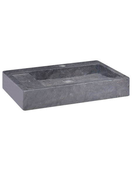 Lavandino Nero 58x39x10 cm in Marmo
