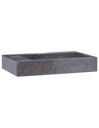 Lavandino Nero 58x39x10 cm in Marmo