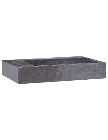 Lavandino Nero 58x39x10 cm in Marmo