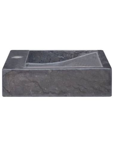 Lavandino Nero 58x39x10 cm in Marmo